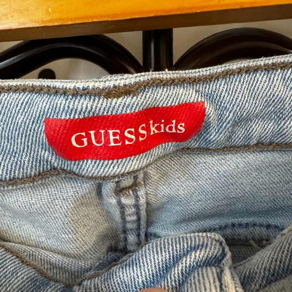 Light Blue Skinny Jeans with Distressed Look - Picture 4 of 7